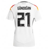 Nemecko Ilkay Gundogan #21 Domáci Ženy futbalový dres ME 2024 Krátky Rukáv